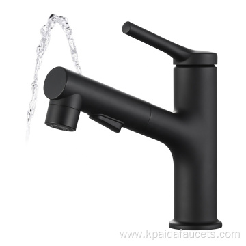 3 Function Matte Black Pull Down Faucet